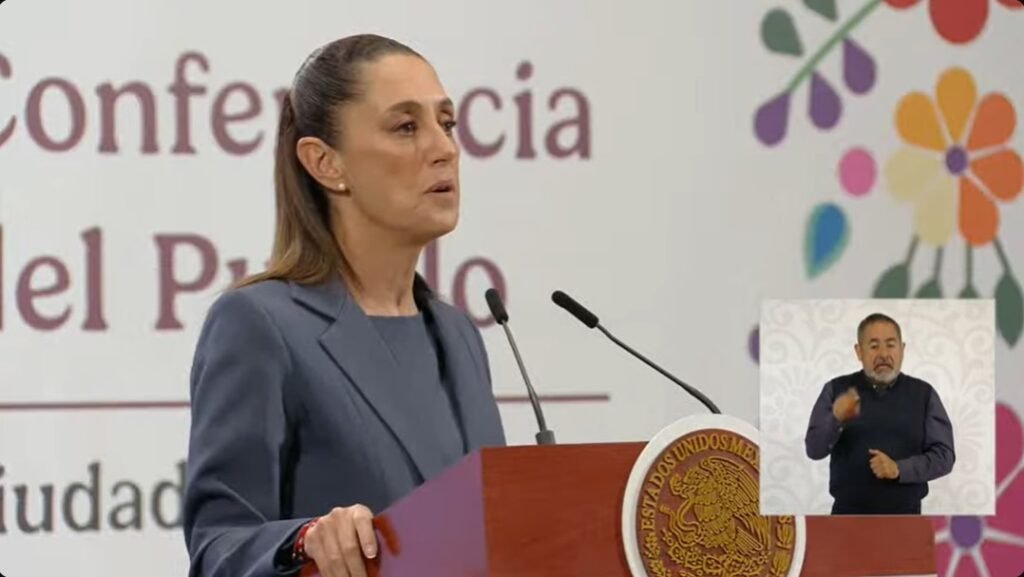 Conferencia de la presidenta Sheinbaum Pardo
