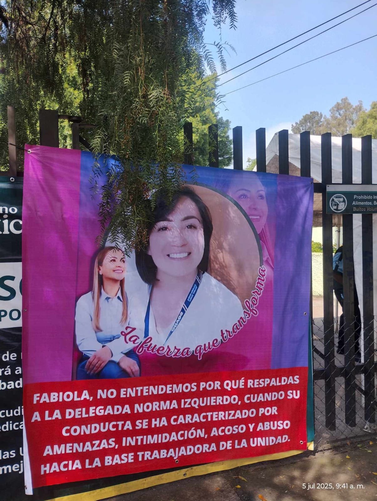 Trabajadores del IMSS exigen destitución de delegada por acoso y abuso de poder