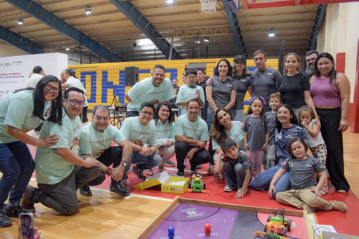 Cancún impulsa el talento juvenil y la innovación tecnológica en el torneo regional de Robótica 2025