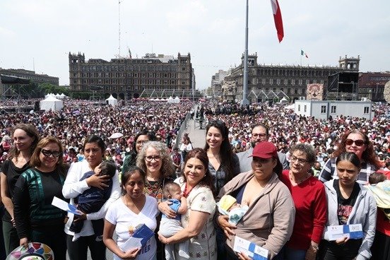 Niñas y niños que nazcan en la CDMX tendrán apoyo económico garantizado