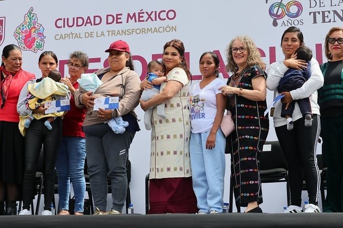 Niñas y niños que nazcan en la CDMX tendrán apoyo económico garantizado