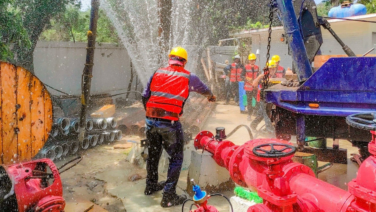 Rehabilitanpozos de agua en Nicolás Romero y Cuautitlán Izcalli