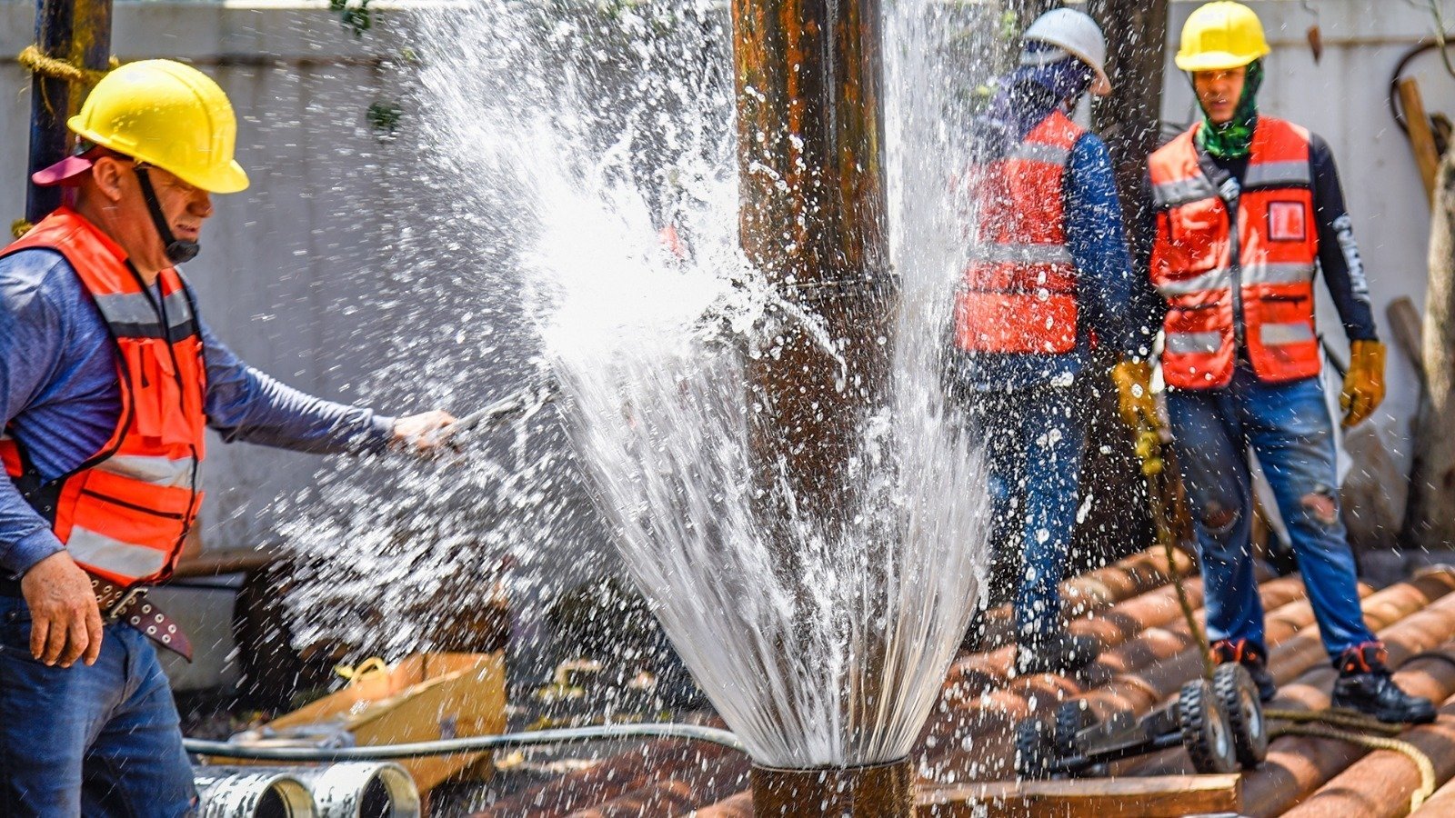 Rehabilitanpozos de agua en Nicolás Romero y Cuautitlán Izcalli
