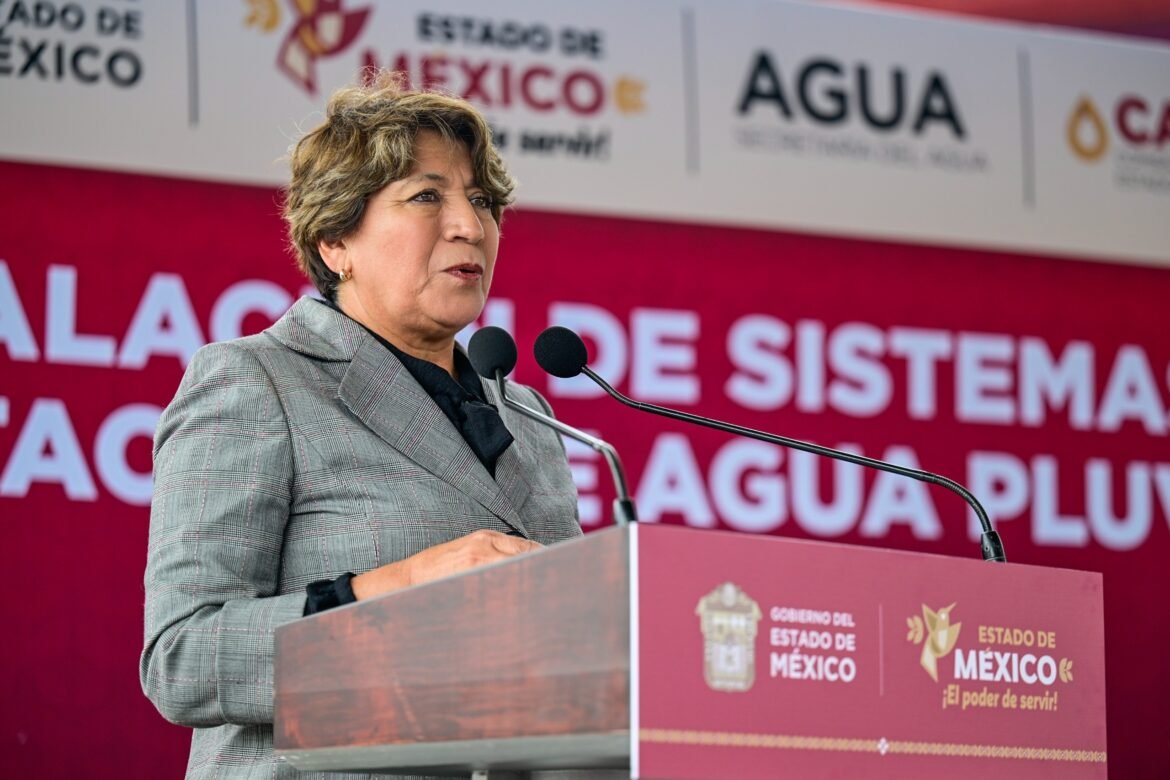 Gobierno de la Maestra Delfina Gómez garantiza agua a familias, escuelas y hospitales