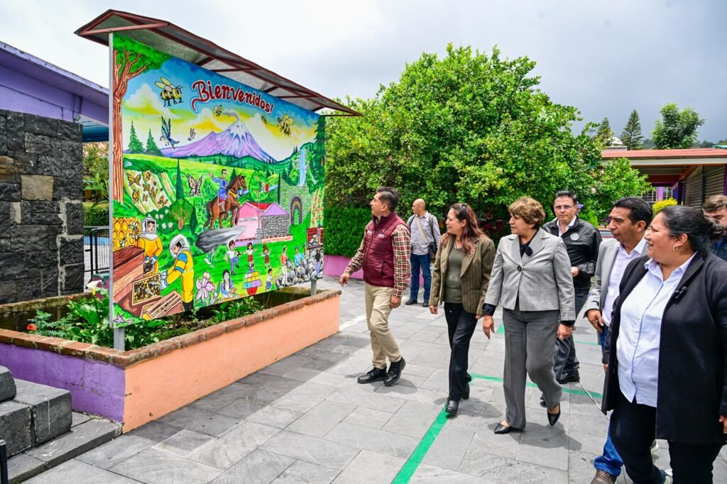 Gobierno de la Maestra Delfina Gómez garantiza agua a familias, escuelas y hospitales