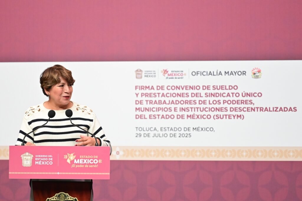 Gobernadora otorga aumento salarial y mejores prestaciones a trabajadores del SUTEyM