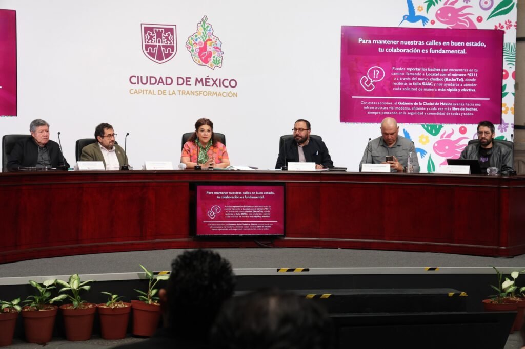 Presenta Clara Brugada Plan Integral de Mantenimiento a la carpeta asfáltica, con una inversión de 2 mil 250 mdp