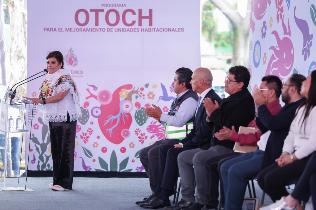Inaugura Clara Brugada programa "OTOCH" para la rehabilitación de unidades habitacionales
