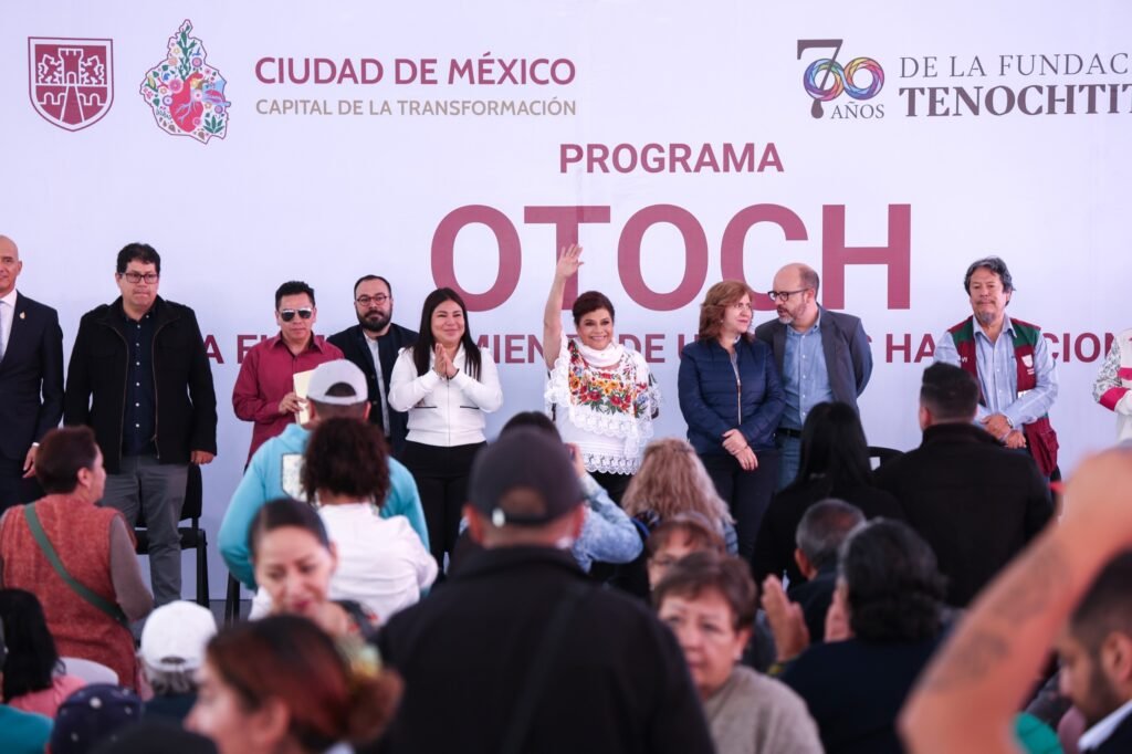 Inaugura Clara Brugada programa "OTOCH" para la rehabilitación de unidades habitacionales