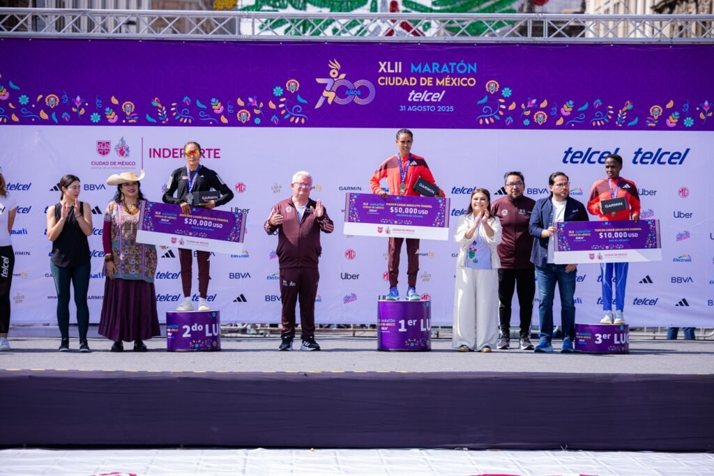 Con récord de participación, el Maratón de la CDMX se consolida entre los más importantes del mundo