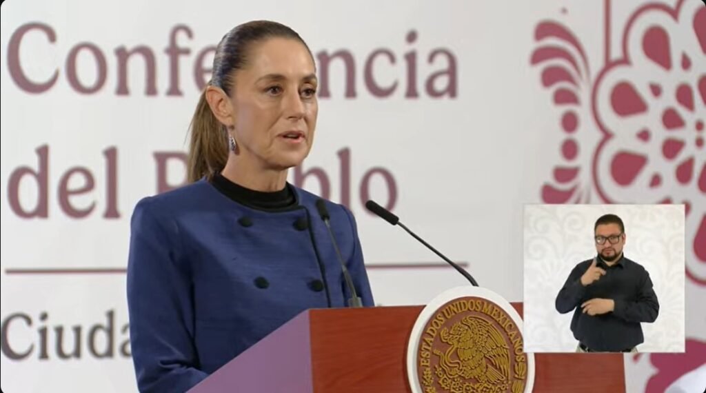 Conferencia de la presidenta Sheinbaum Pardo