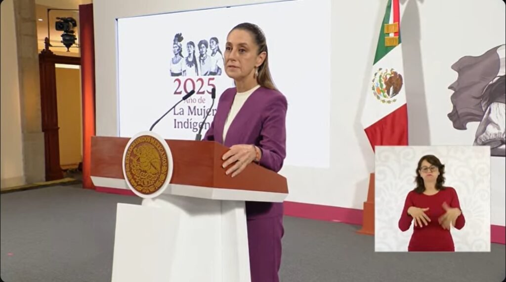 Conferencia de la presidenta Sheinbaum Pardo