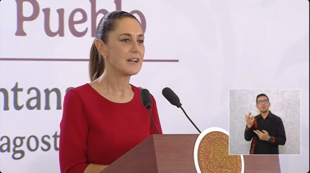 Conferencia de la presidenta Sheinbuam Pardo
