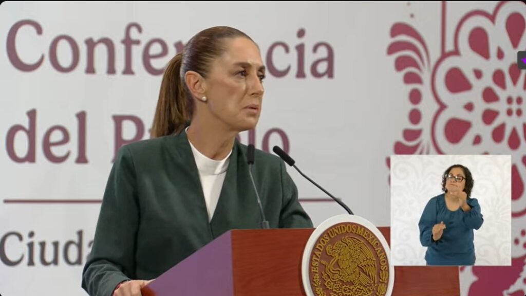 Conferencia de la presidenta Sheinbaum Pardo