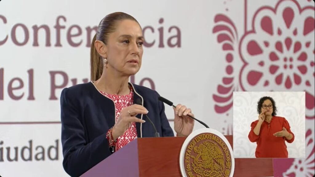 Conferencia de la presidenta Sheinbaum Pardo