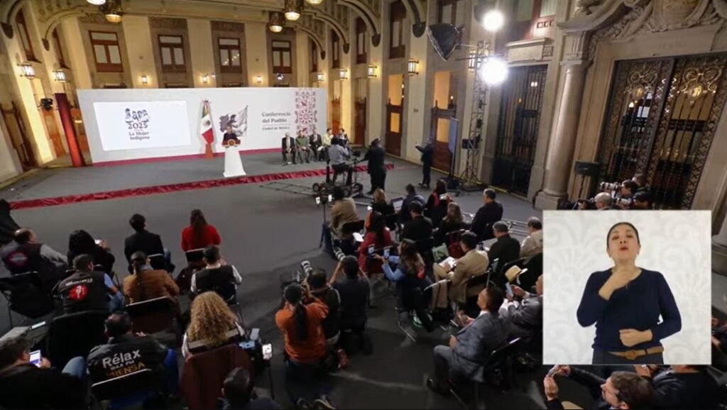 Conferencia de la presidenta Sheinbaum Pardo