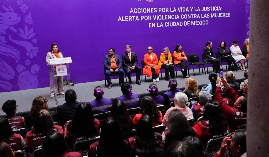 Anuncian quince acciones para fortalecer la Alerta De Género en la CDMX