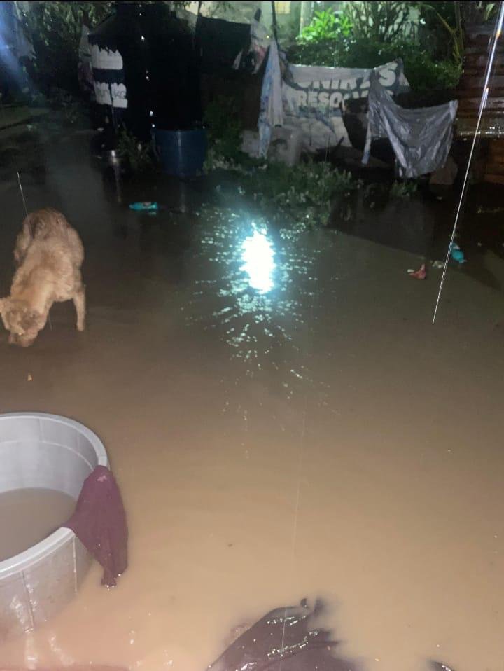 Vecinos de Víctor Puebla denuncian abandono tras inundación y fallas en cárcamo
