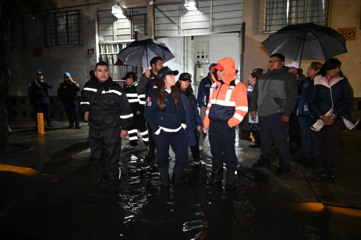 Ale Rojo de la Vega encabeza atención de Brigada Tormenta a afectaciones por lluvias en Cuauhtémoc