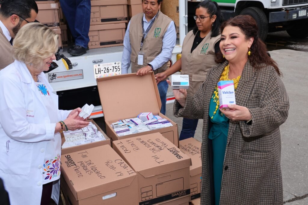 Arrancan las Rutas de la Salud; llevarán más de un millón de medicamentos a hospitales y centros de salud: Clara Brugada