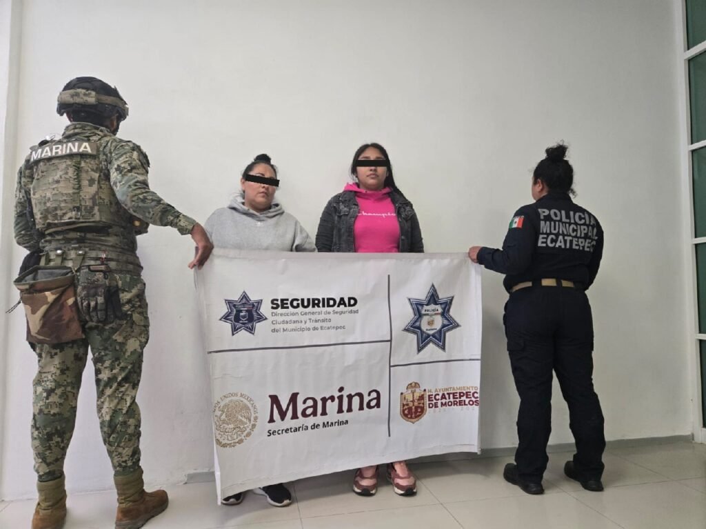 Detienen a mujeres por intentar extorsionar a familiares de víctima de secuestro
