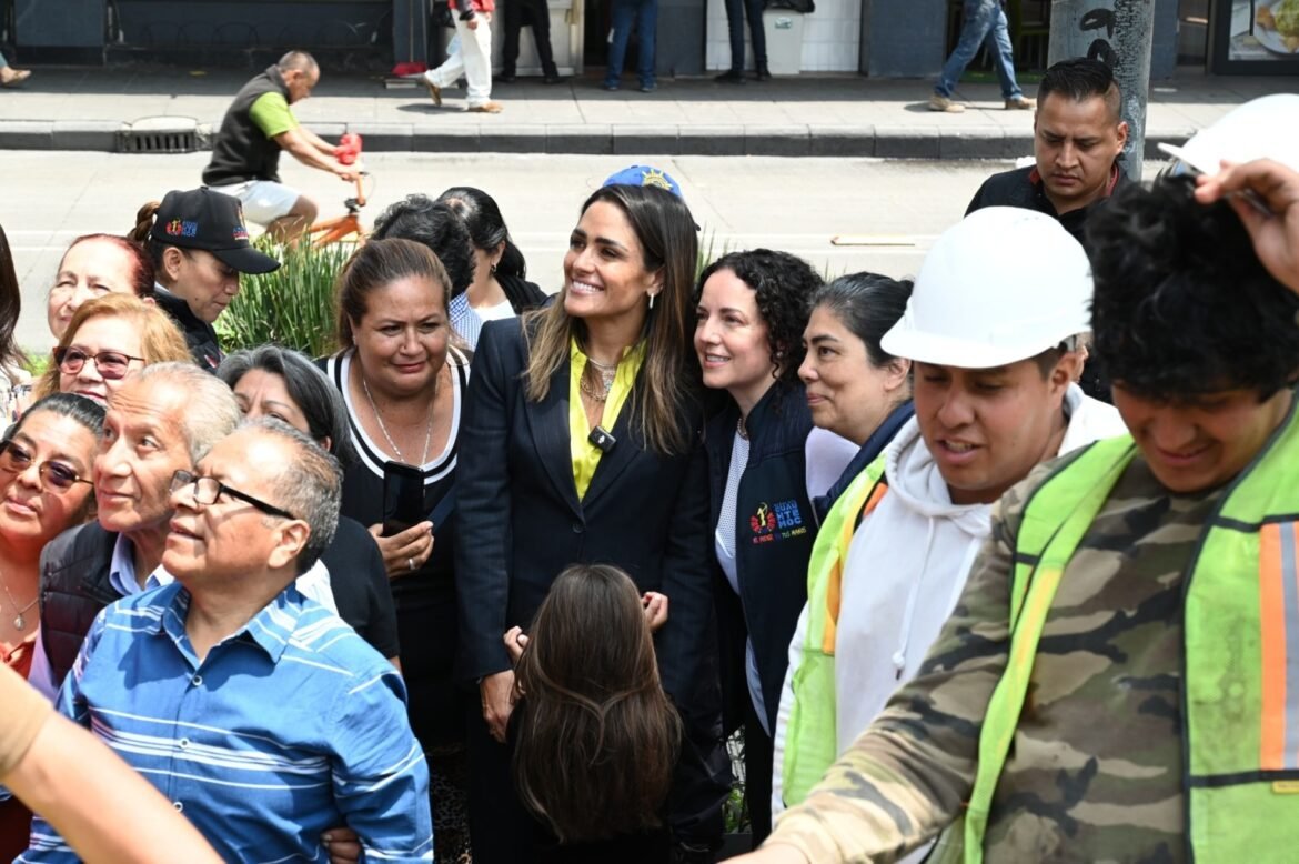 Alcaldía Cuauhtémoc construye puente peatonal en mercado de artesanías San Juan