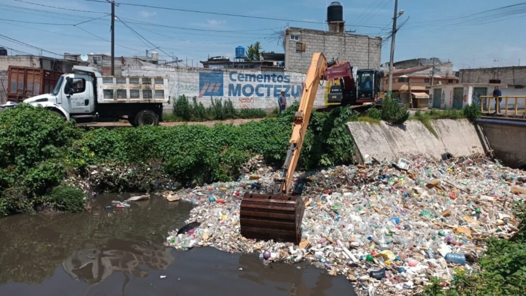 CAEM redobla esfuerzos en Ecatepec ante pronóstico de lluvias esta tarde