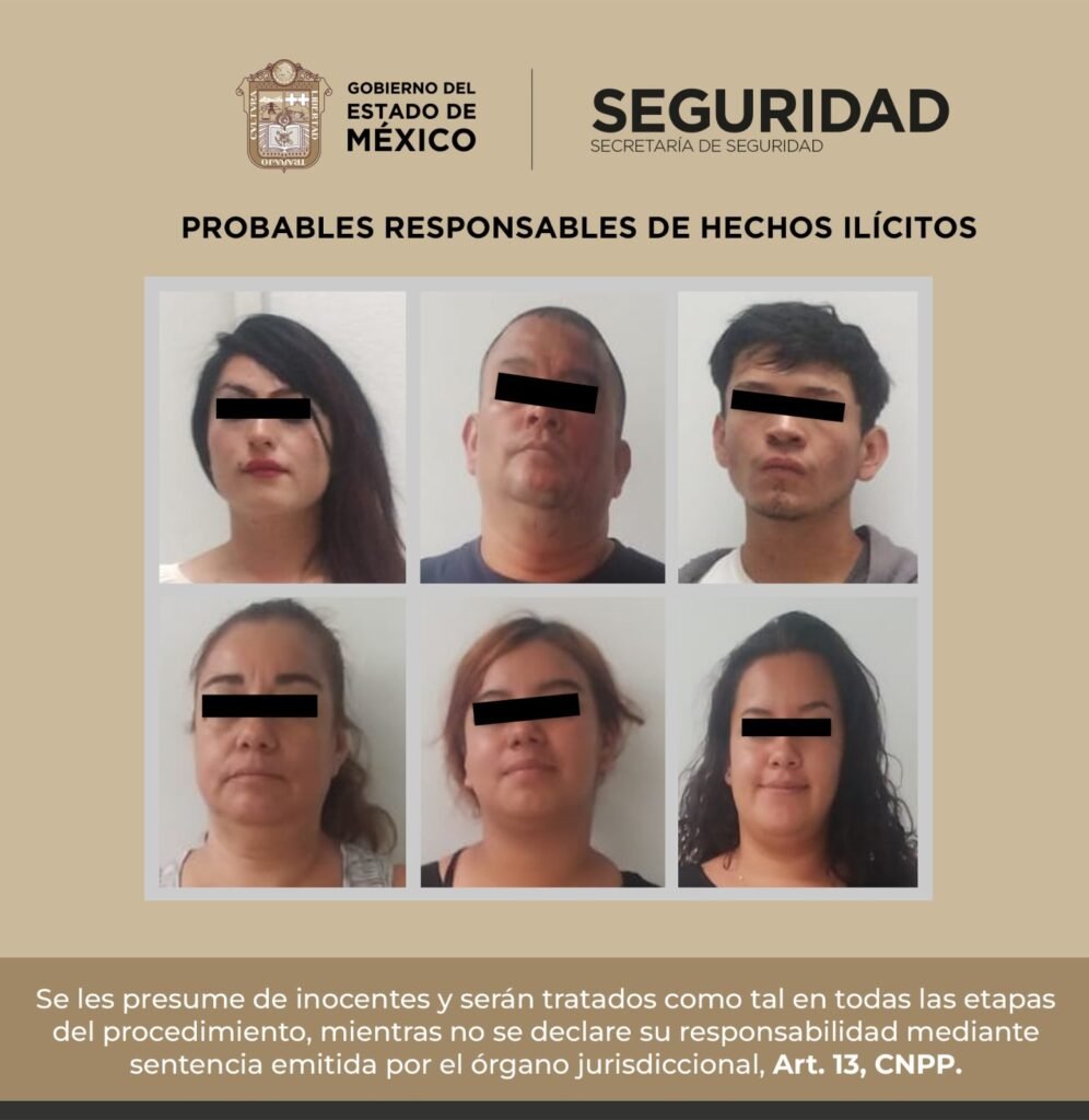 Detienen a cuatro mujeres y dos hombres por agredir a policías estatales