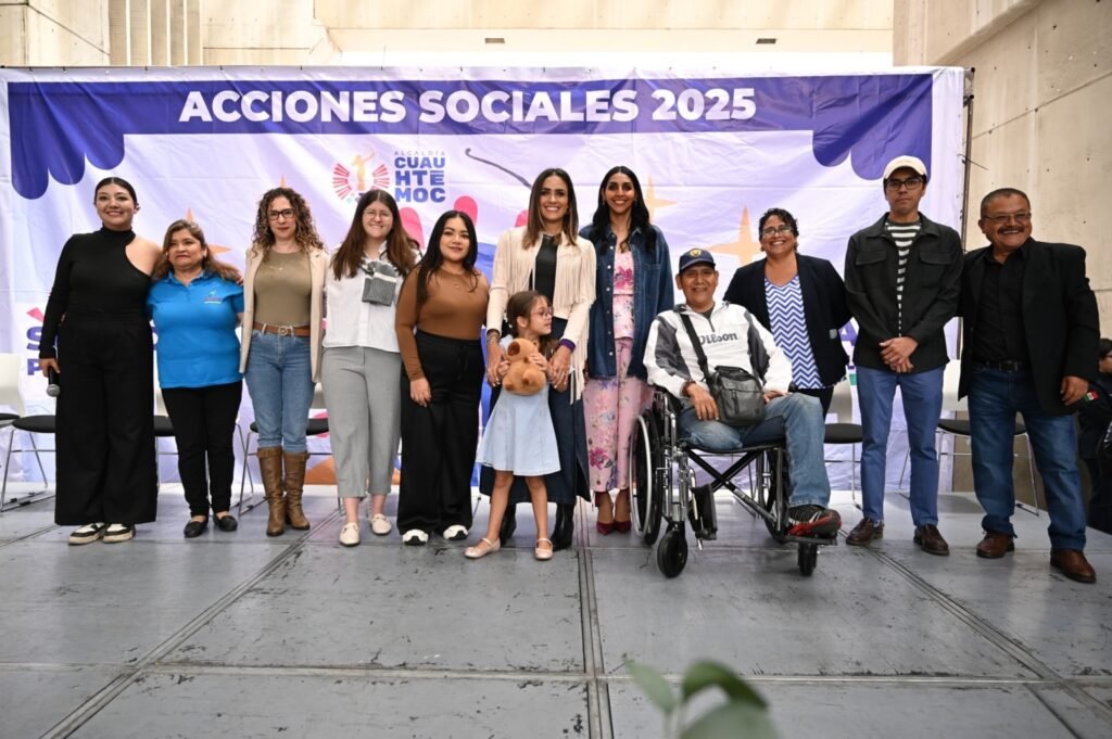 Entrega alcaldía Cuauhtémoc 167 apoyos de "Sonidos y Pasos por la Vida” para personas con discapacidad