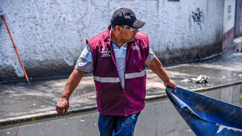 Atiende Grupo Tláloc 17 encharcamientos registrados en Ecatepec