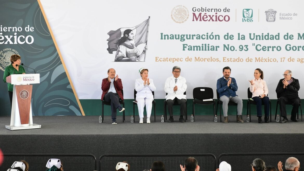 Inauguran Unidad de Medicina Familiar 93 en Ecatepec