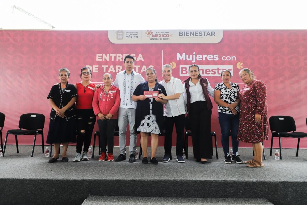 Gobernadora Delfina Gómez acerca Mujeres con Bienestar al sur del Estado de México