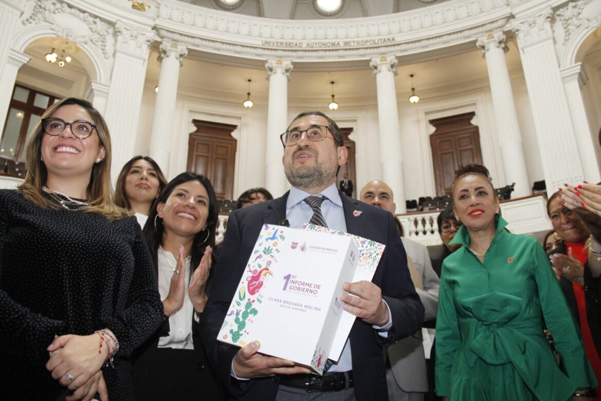 Envía Clara Brugada, primer Informe de Labores al Congreso de la CDMX