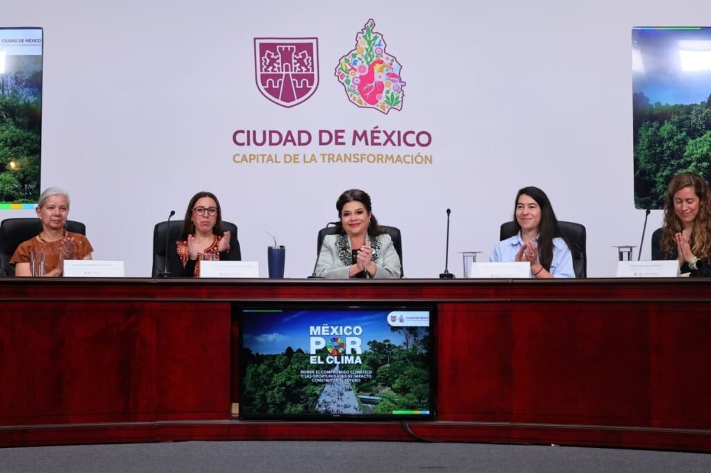 Anuncia Clara Brugada el Encuentro Internacional "México por el Clima"