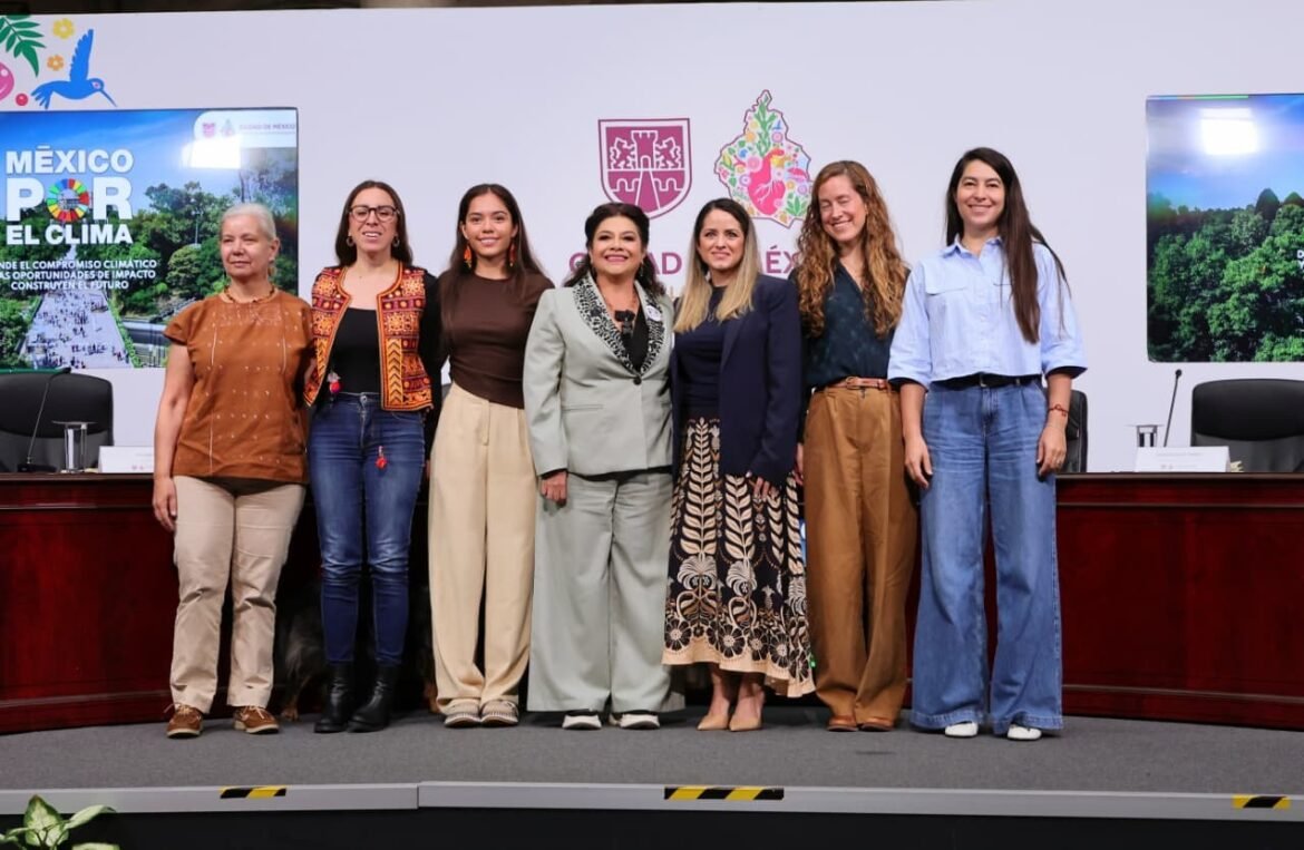 Anuncia Clara Brugada el Encuentro Internacional "México por el Clima"