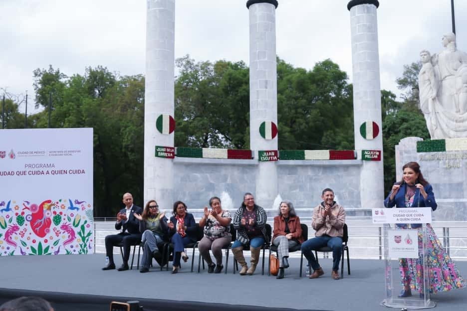 Pone en marcha Clara Brugada programa “Ciudad que Cuida a Quien Cuida”,