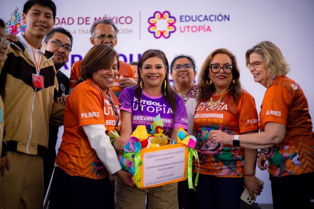 En 32 escuelas públicas arranca el programa Educación Utopía