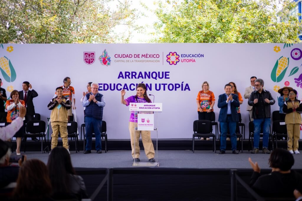 En 32 escuelas públicas arranca el programa Educación Utopía