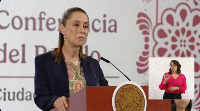 Conferencia de la presidenta Sheinbaum Pardo