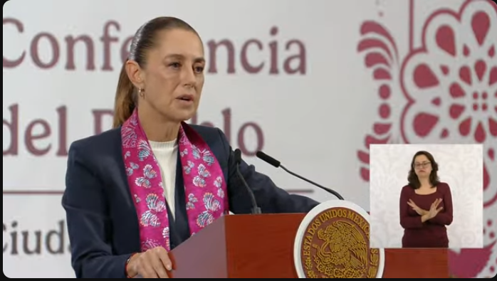 Conferencia de la presidenta Sheinbaum Pardo