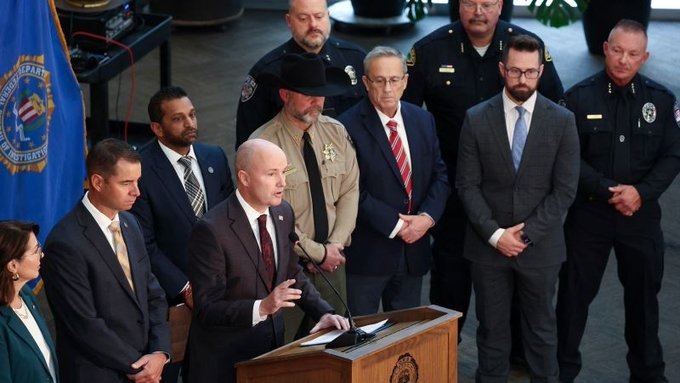 Confirma Gobierno de Utah detención del presunto homicida de Charlie Kirk