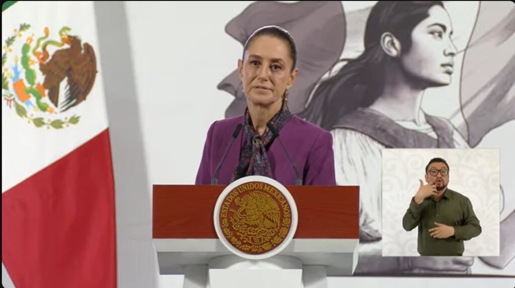 Conferencia de la presidenta Sheinbaum Pardo