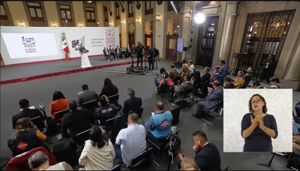 Conferencia de la presidenta Sheinbaum Pardo