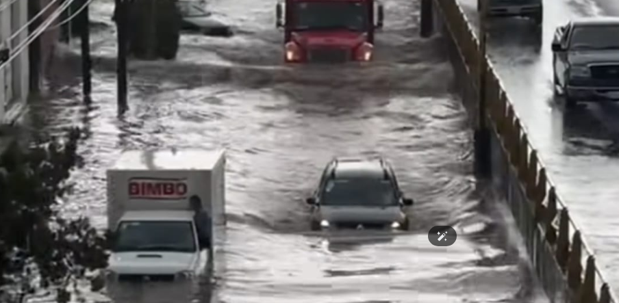 Las lluvias no dan tregua al Valle de México