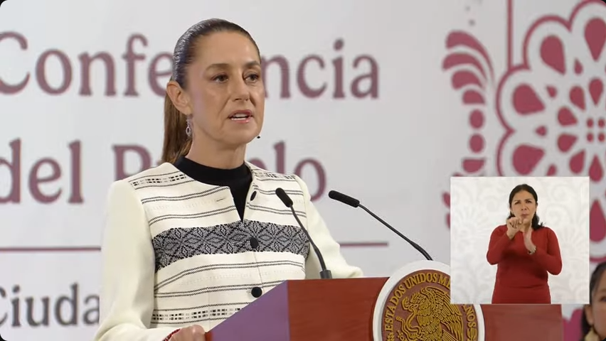 Conferencia de la presidenta Sheinbaum Pardo