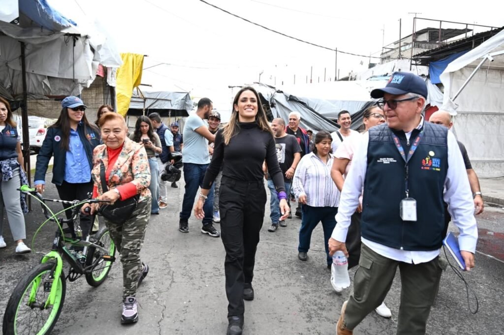 Ale Rojo de la Vega encabeza jornada de rehabilitación integral en Tepito