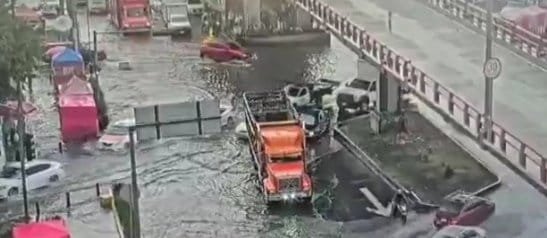 Las lluvias no dan tregua al Valle de México