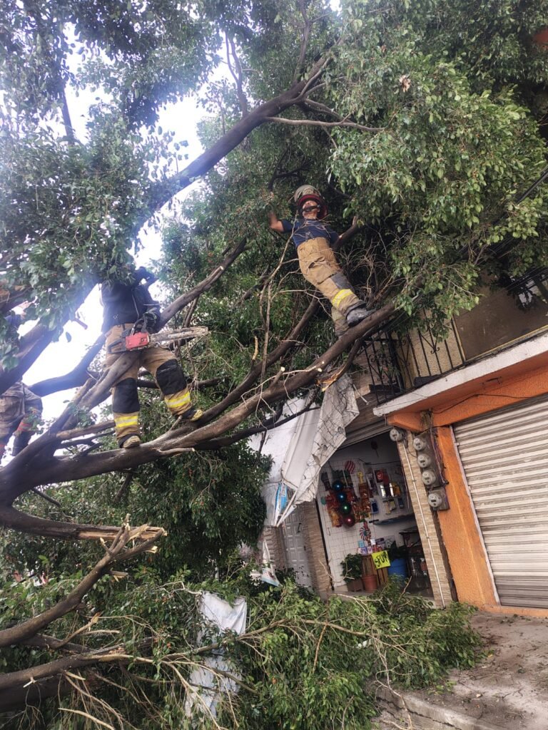 Las lluvias no dan tregua al Valle de México