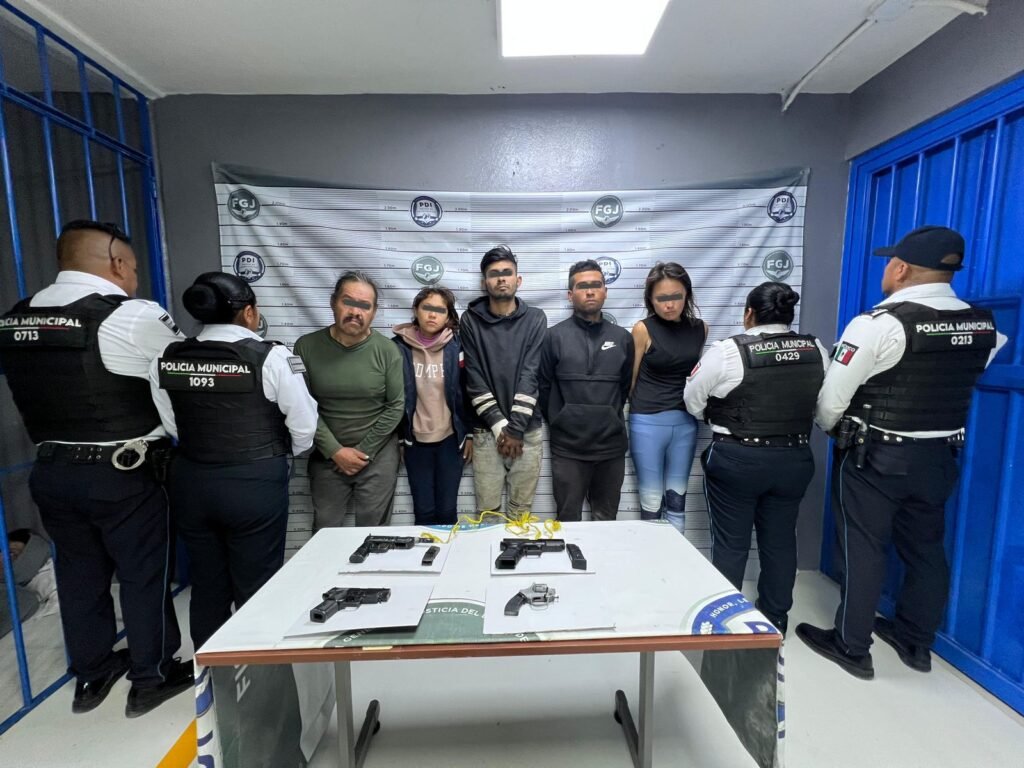 Liberan a víctima de secuestro y detienen a cinco presuntos secuestradores