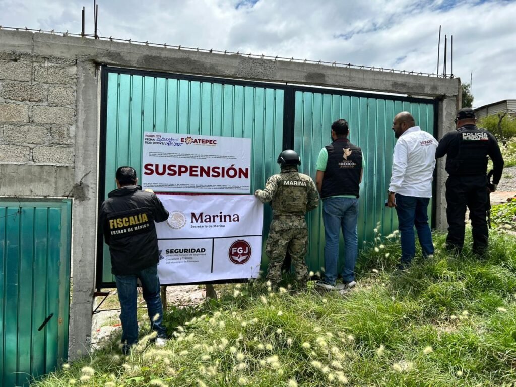 Gobierno de Ecatepec frena invasión en la Sierra de Guadalupe
